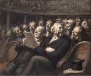 Daumier Honore Intermission at the Comedie-Francaise GR- - Hermitage